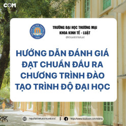 QUYẾT ĐỊNH VỀ VIỆC BAN HÀNH QUY ĐỊNH ĐÁNH GIÁ ĐẠT CHUẨN ĐẦU RA CHƯƠNG TRÌNH ĐÀO TẠO TRÌNH ĐỘ ĐẠI HỌC (Áp dụng từ khoá tuyển sinh sau ngày 3/5/2021)